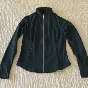Athleta Salutation Workout Jacket in Teal